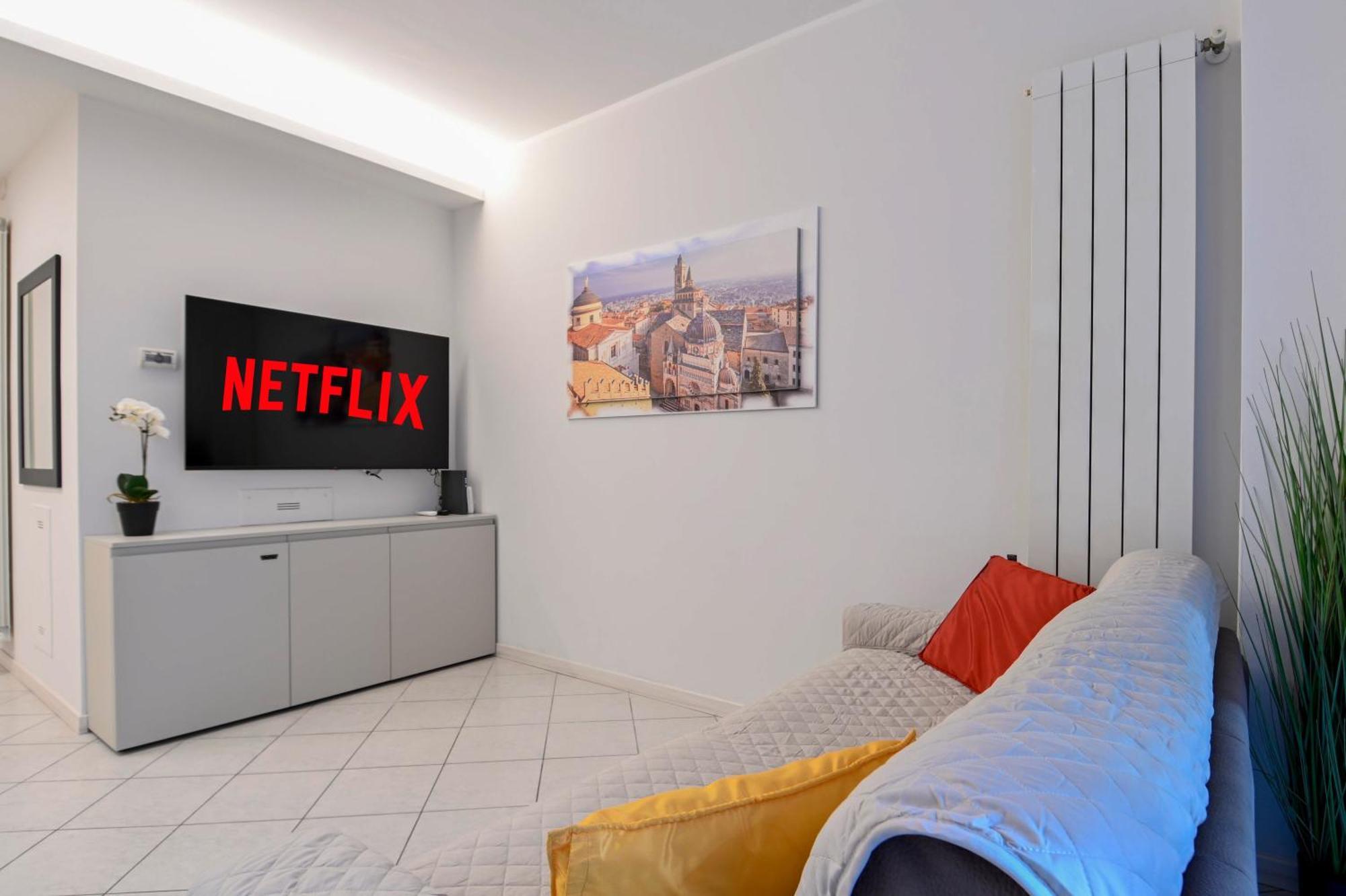 Bilocale Chic, 10 Min Aeroporto Milano-Bergamo, Box Auto E Aria Condizionata Apartment Seriate Exterior foto
